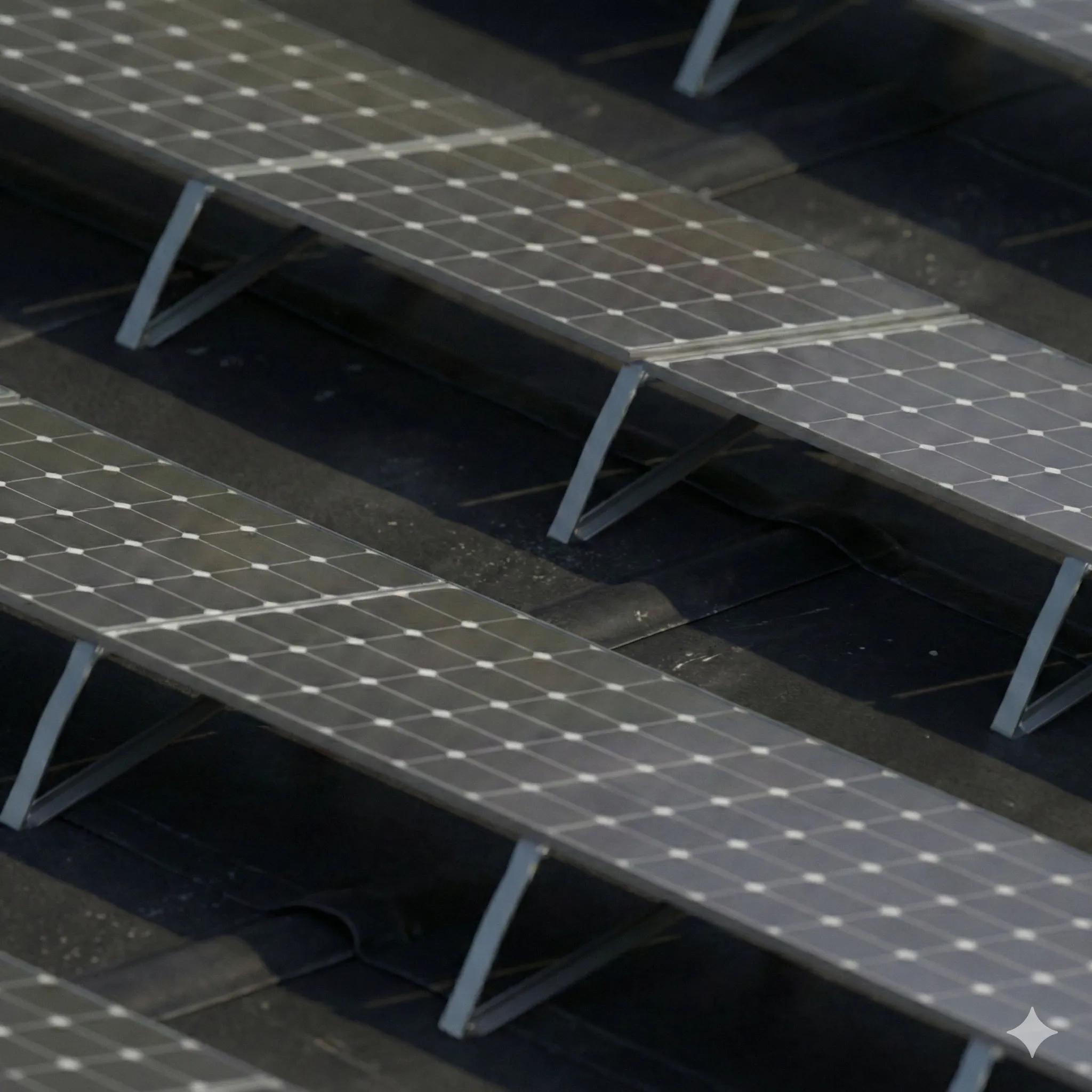 Rooftop PV solar panels