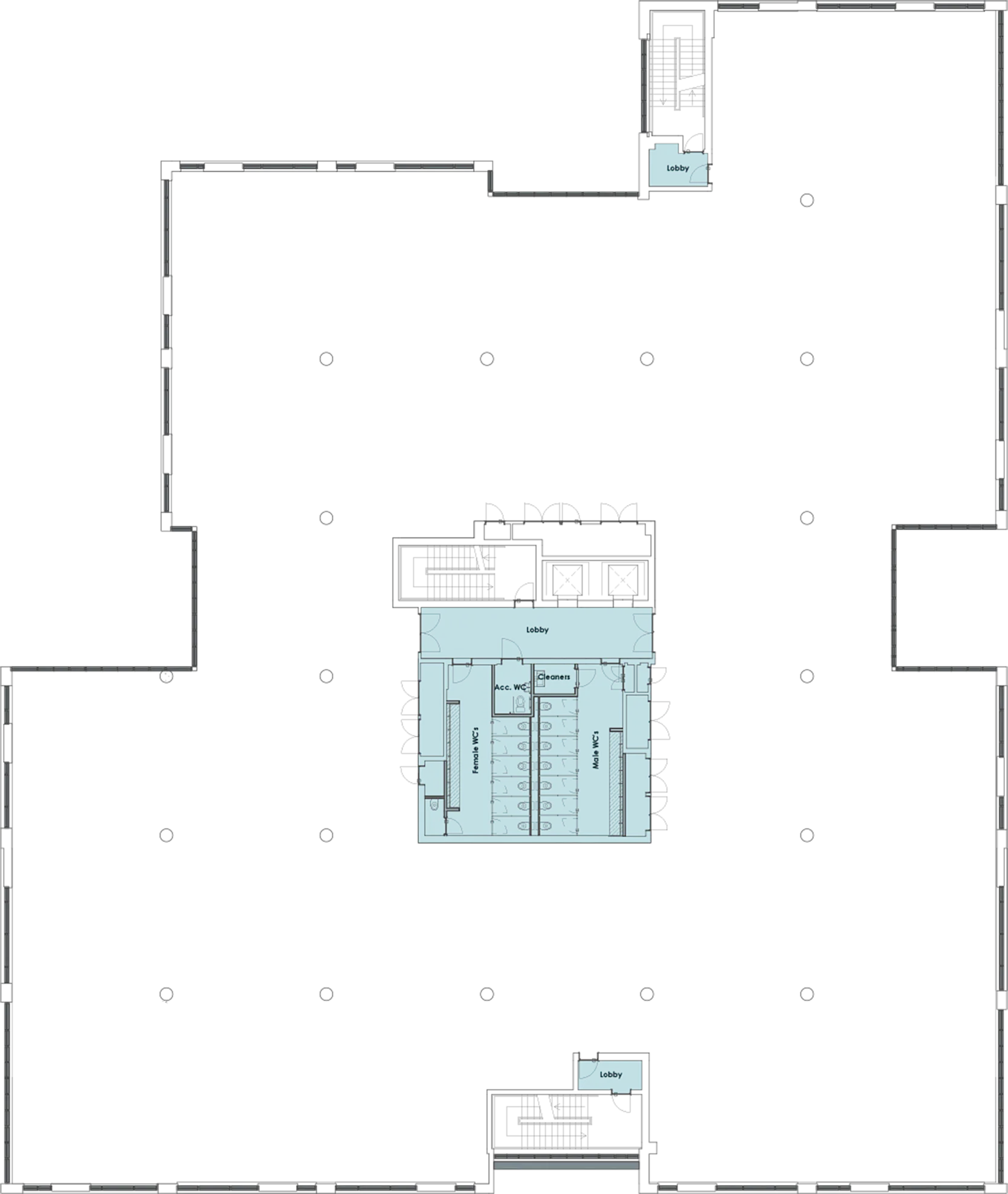 Second floor plan