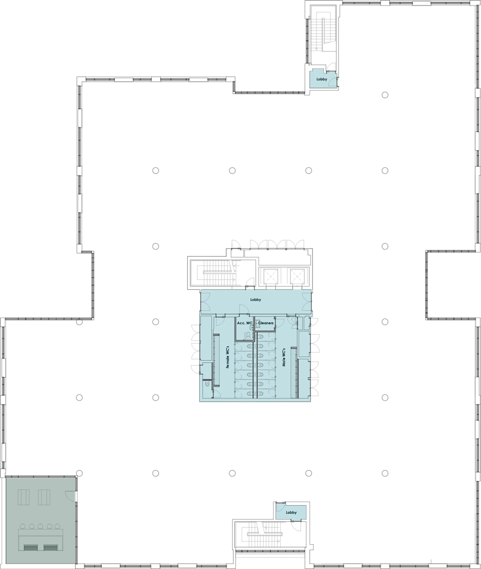 Third floor plan